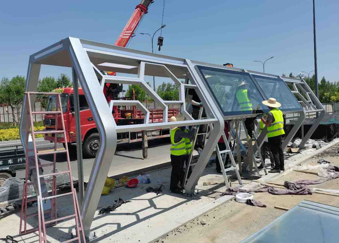 候車(chē)亭廠(chǎng)家包安裝