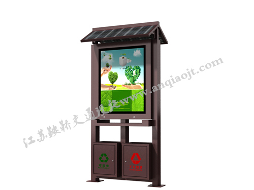 仿古垃圾箱AN3001-垃圾箱廣告燈箱圖片