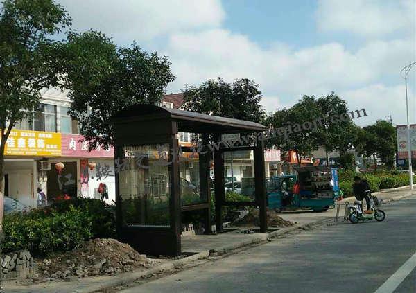 江蘇鹽城鄉(xiāng)鎮(zhèn)候車亭案例