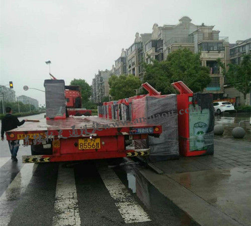 上海廣告垃圾箱抵達(dá)